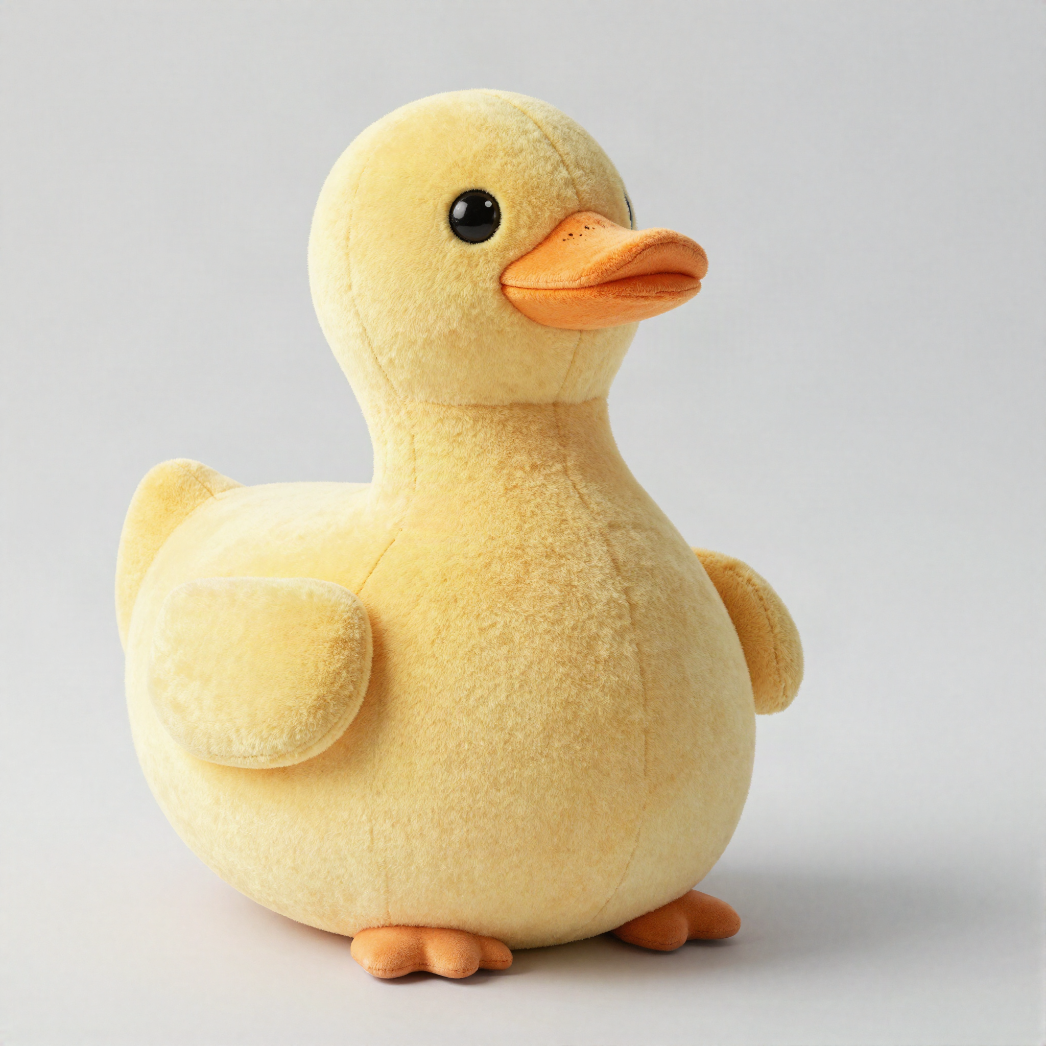 Squeaky Plush Duck Toy